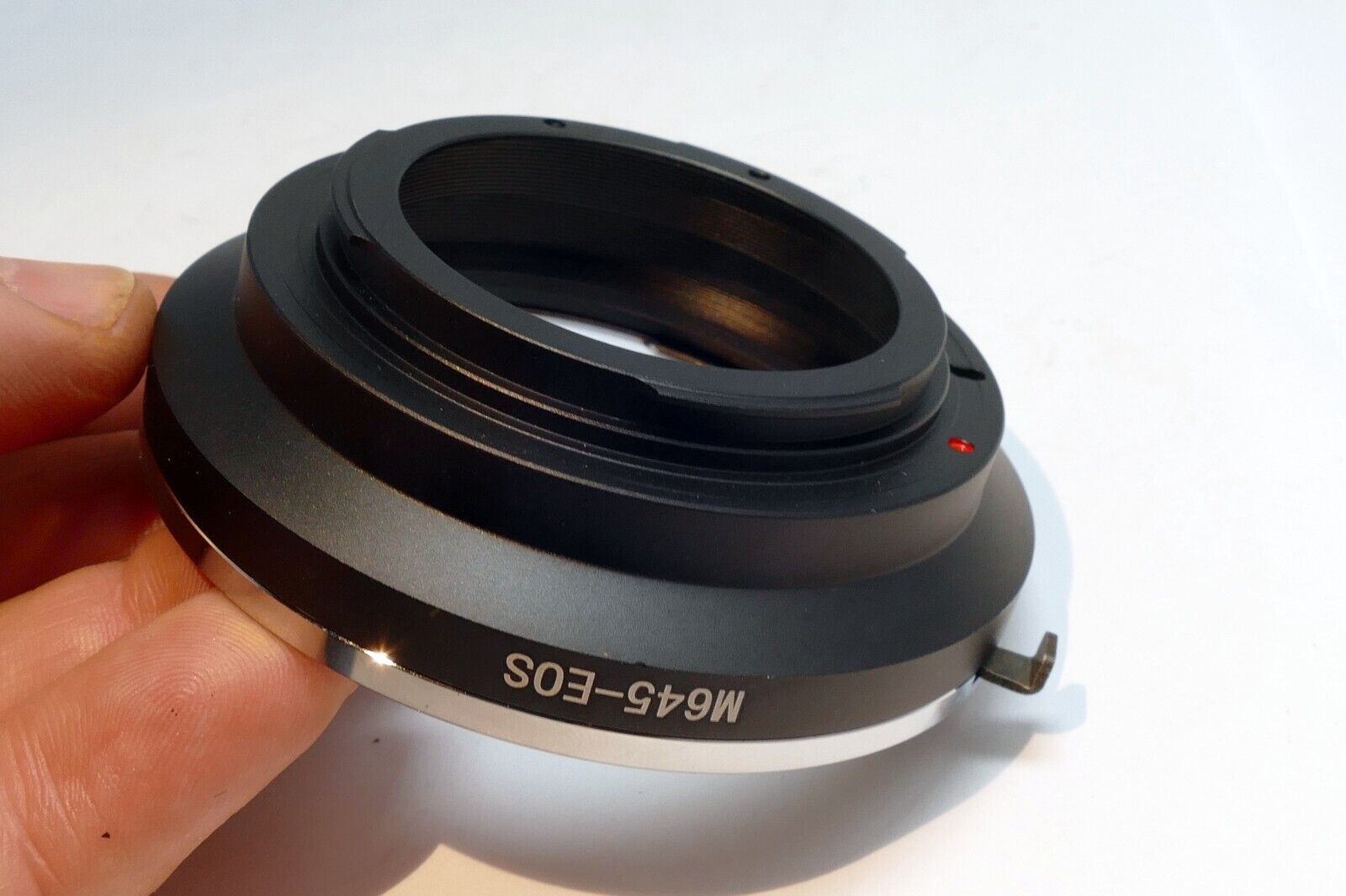 Mamiya 645 Lens mount adapter Ring to CANON EOS EF Camera Full frame 5D 6D