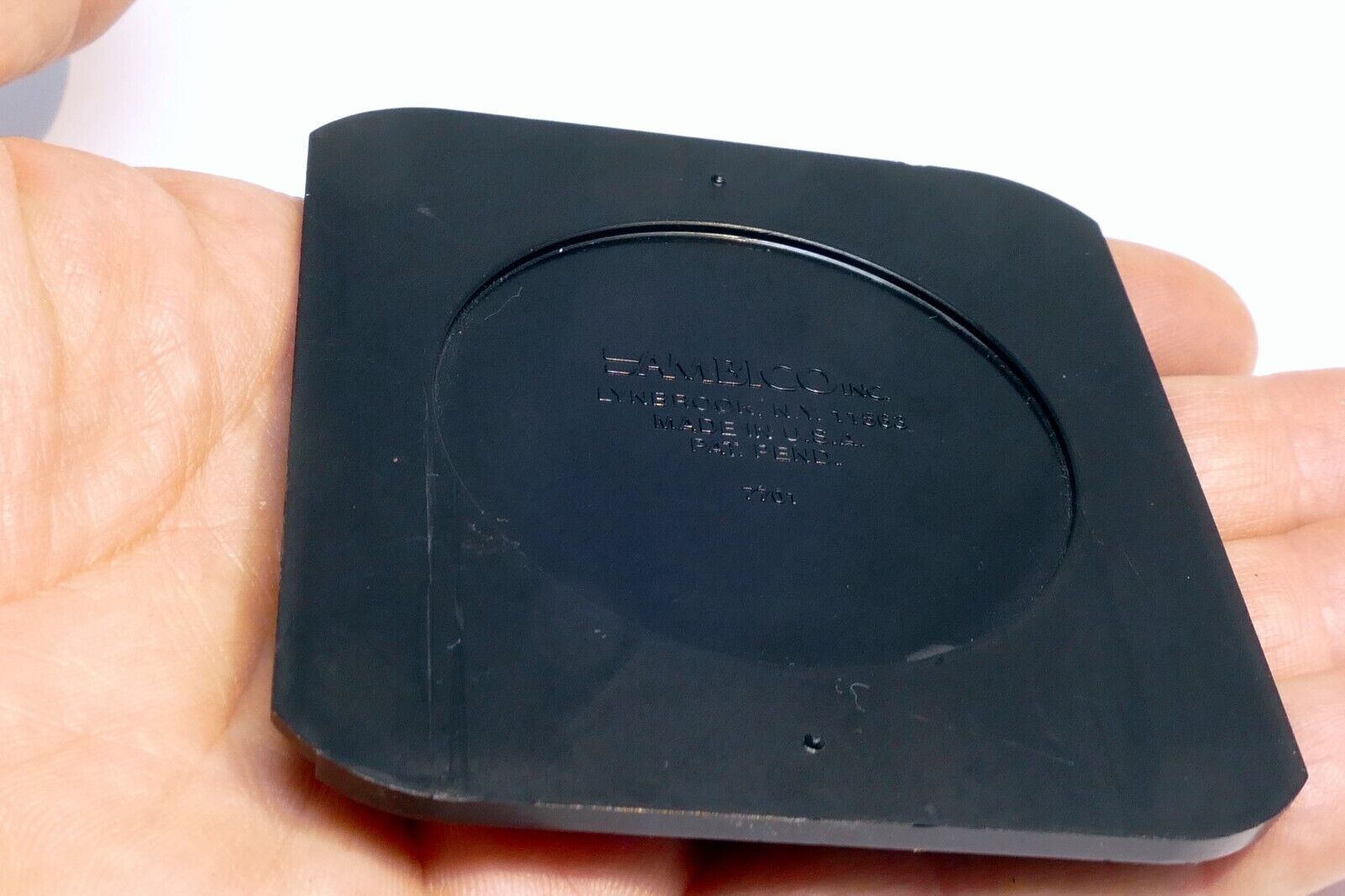 Ambico 7701  Filter holder Cap Cover  rectangle square  77X83mm