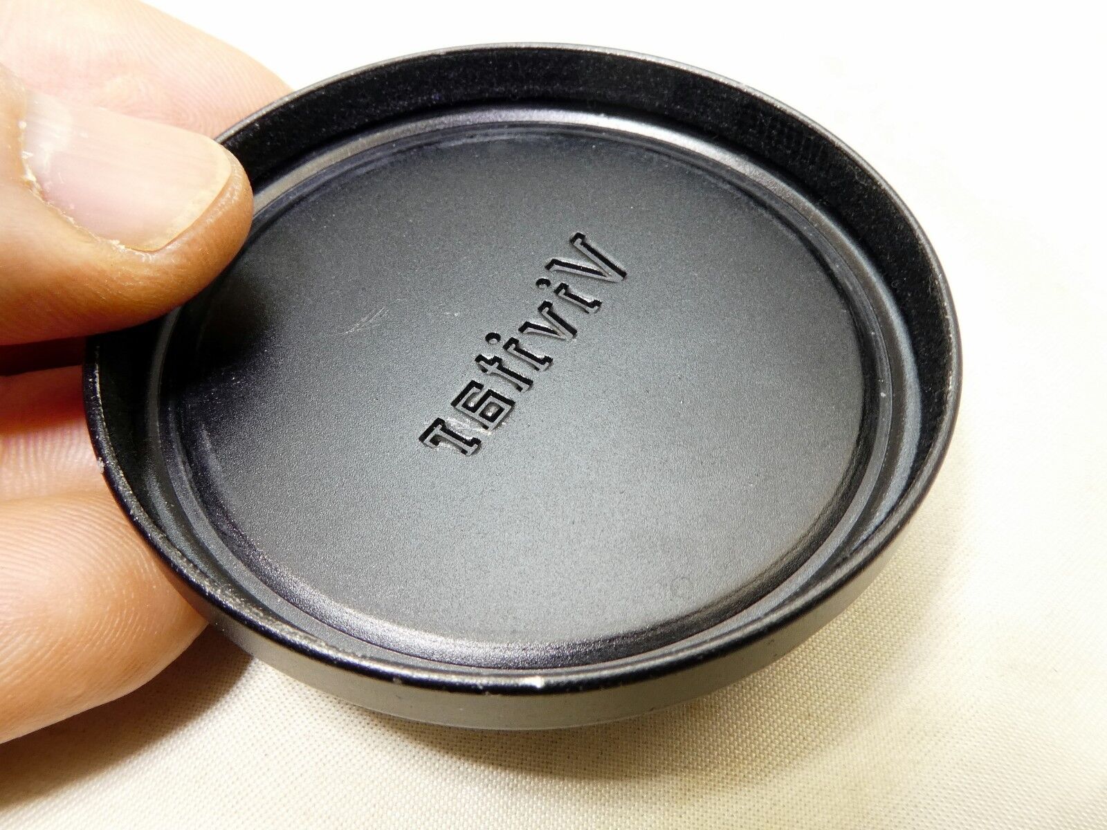 Vivitar  58mm Lens Front Cap Slip on Metal vintage