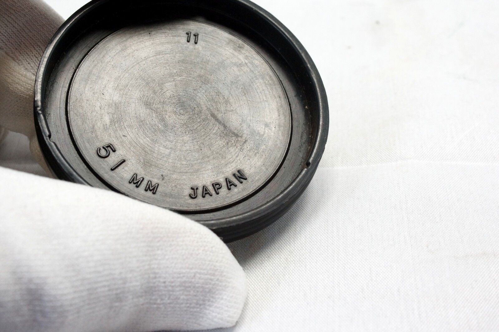 Vivitar 49mm Lens Cap snap on type -  slip on type 51mm ID Genuine Vintage