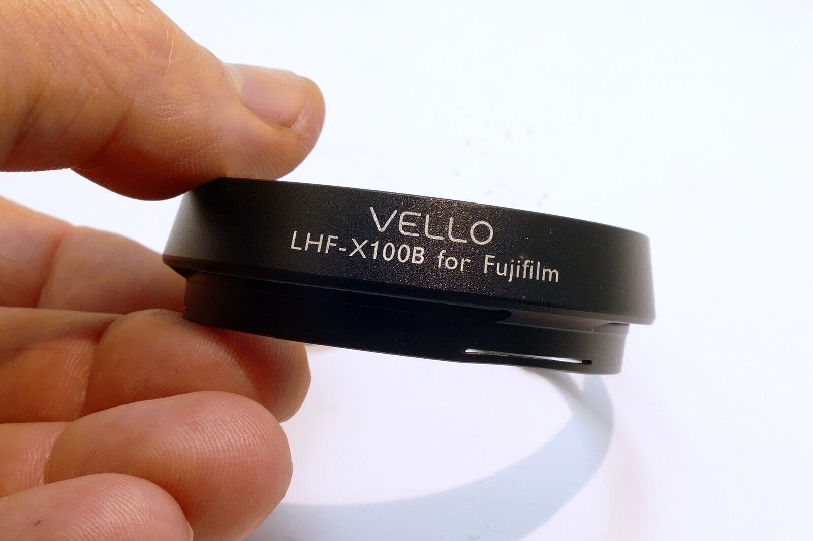 Vello LH-X100 Metal Square Bayonet Hood Shade for Fujinon X100 (missing LA-49X10