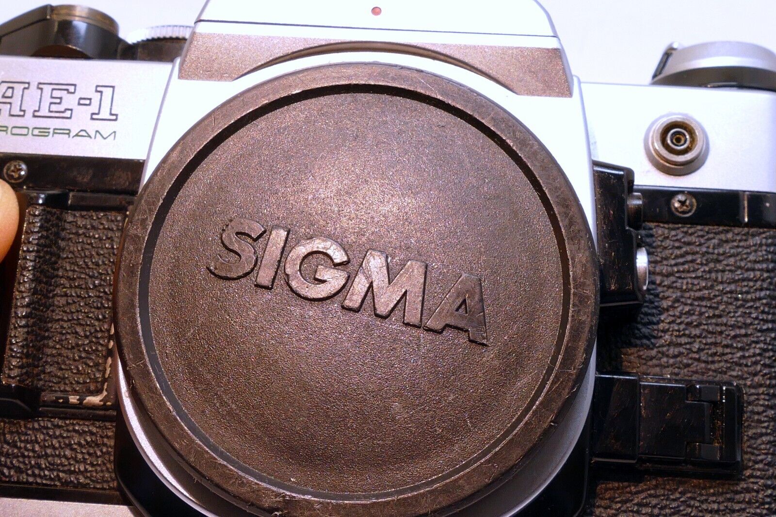 SIGMA Body cap for Canon 2X FD teleconverter or AE-1 cameras - slip o type