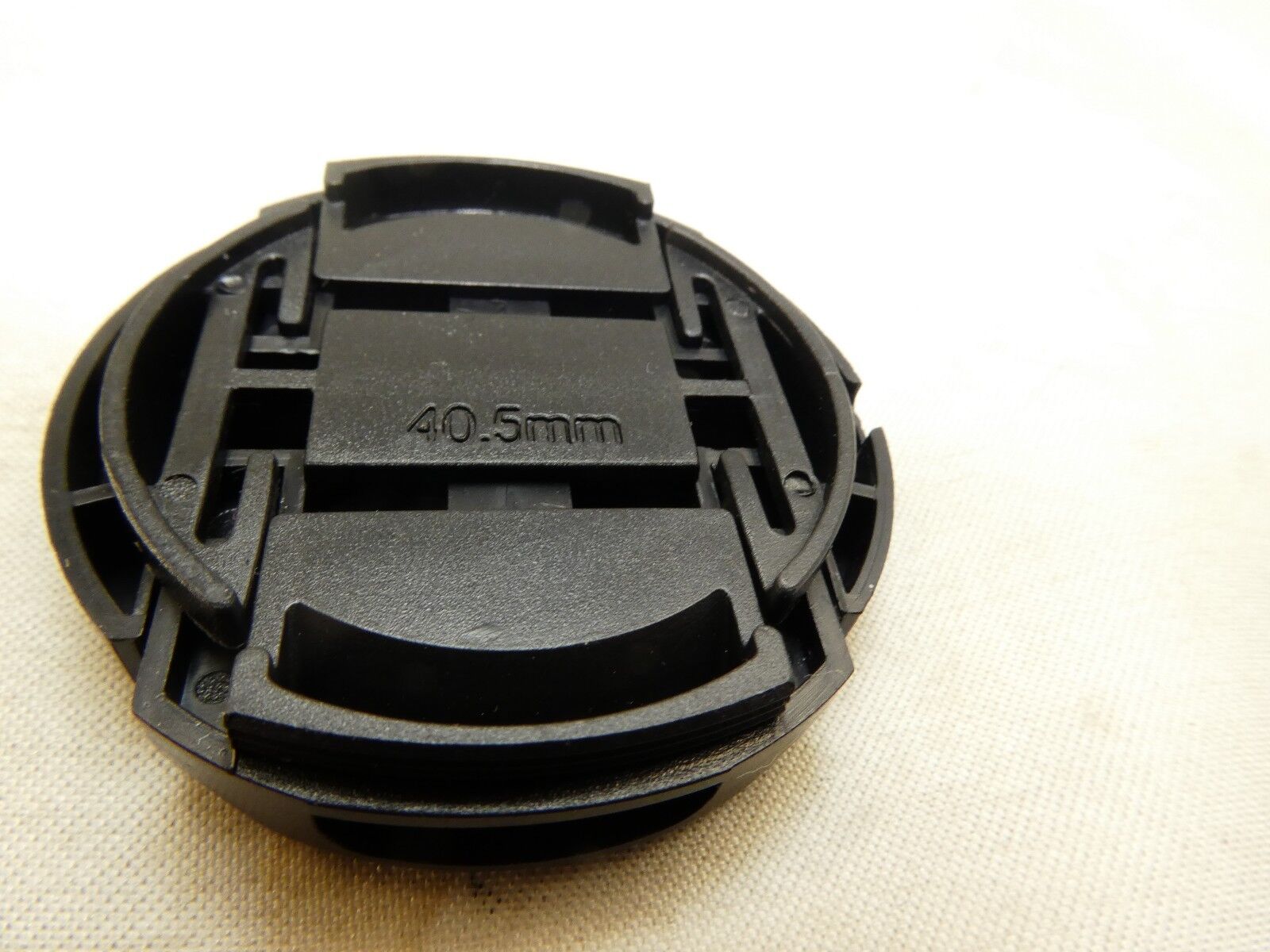 40.5mm Black Front Cap  snap on type