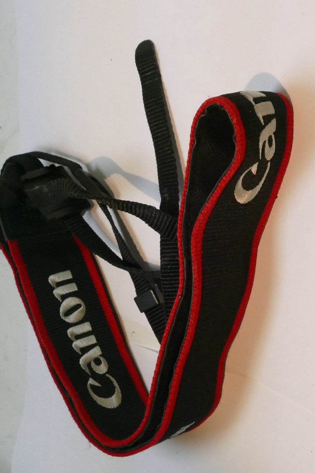 Canon EOS 5D MARK III Camera Neck Shoulder Strap Canvas Black/Red - Genuine OEM