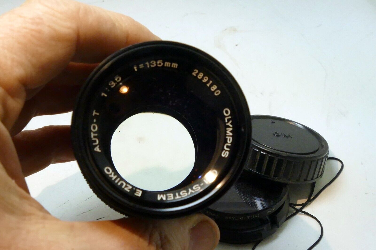 Olympus 135mm f3.5 OM Manual Focus OM-Mount Prime Lens telephoto