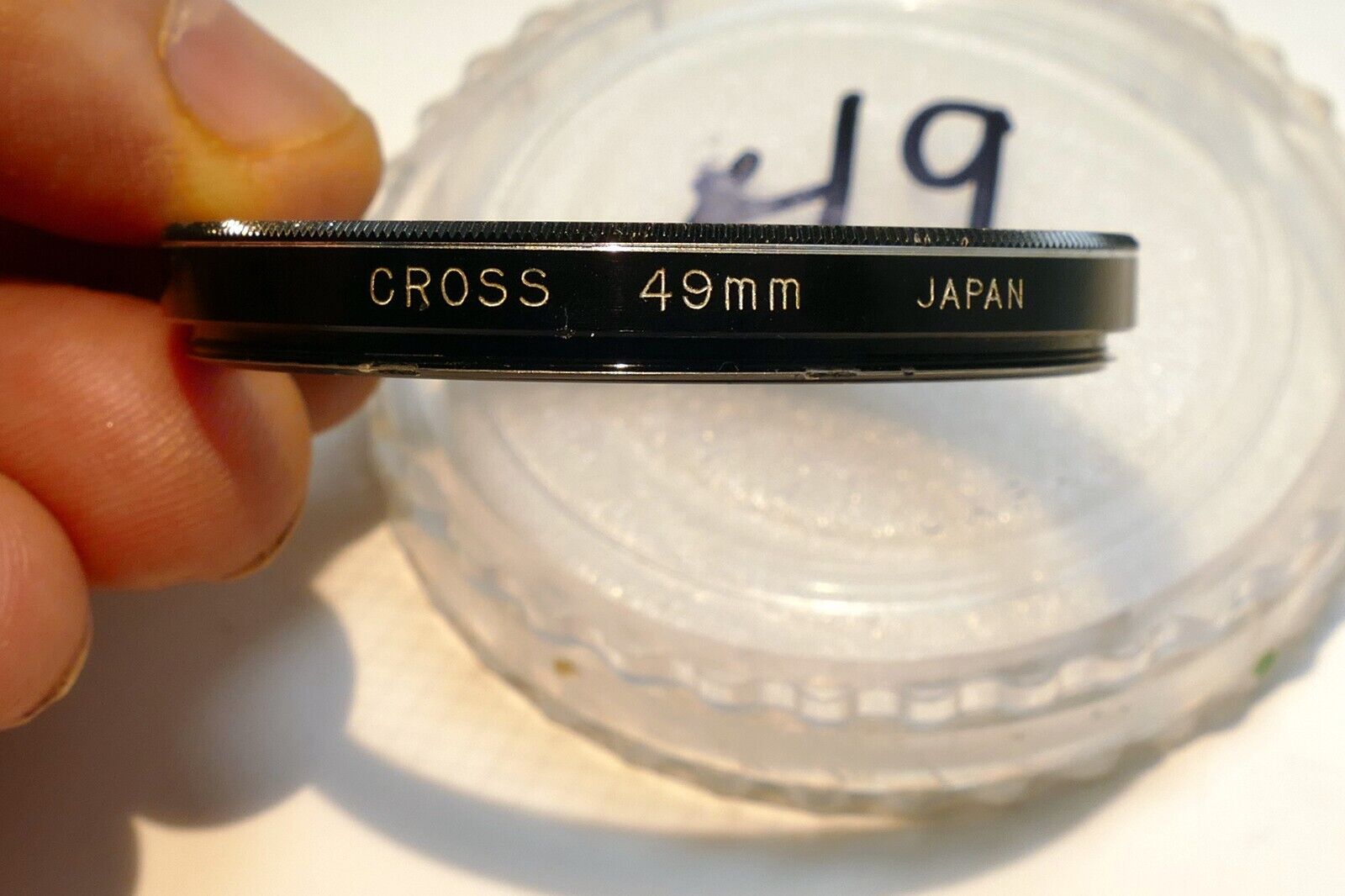 49mm Cross Screen 4 point CS 1mm Filter - excellent condition