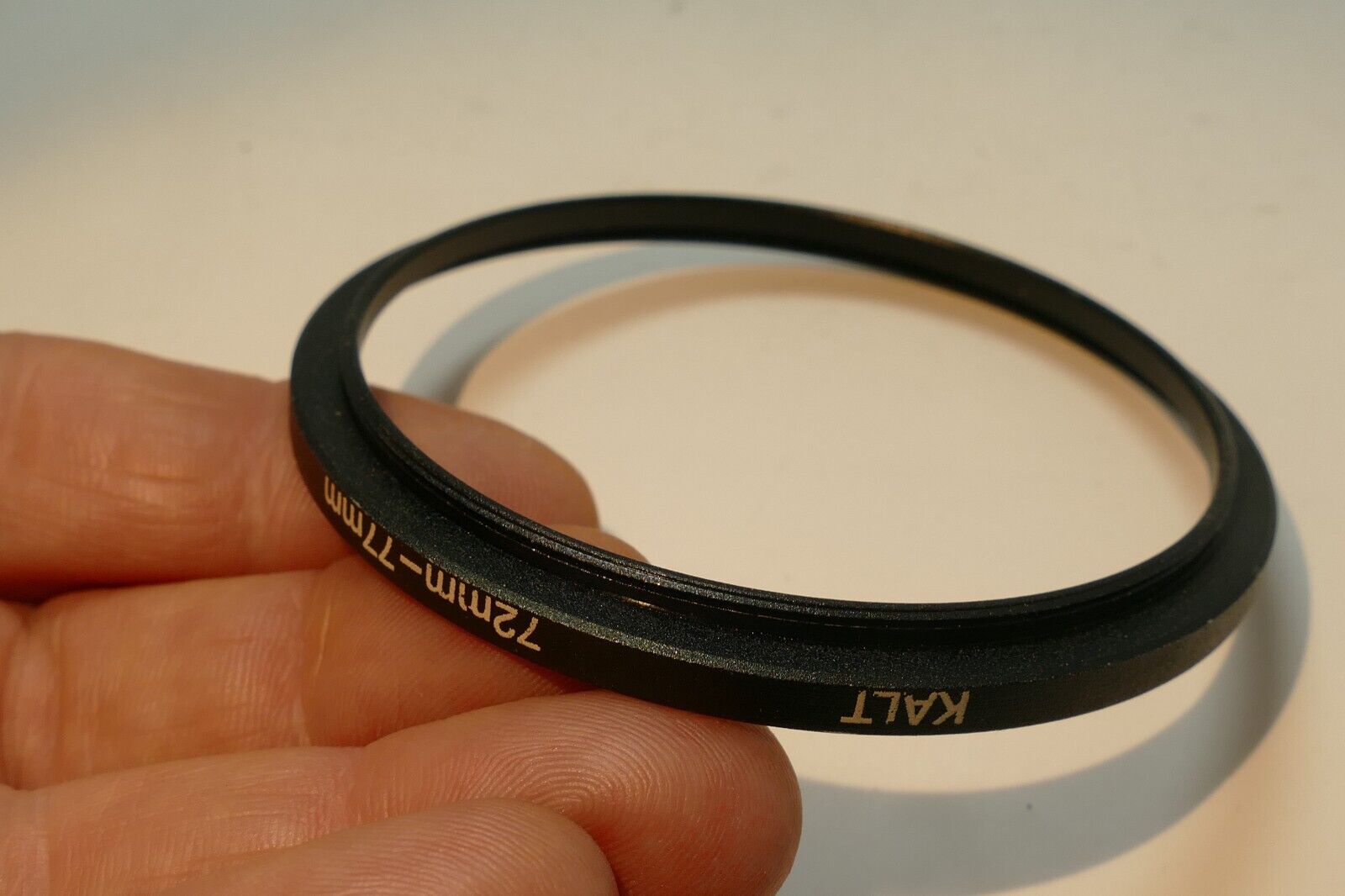 Kalt 72mm to 77mm Step - Up ring metal threaded