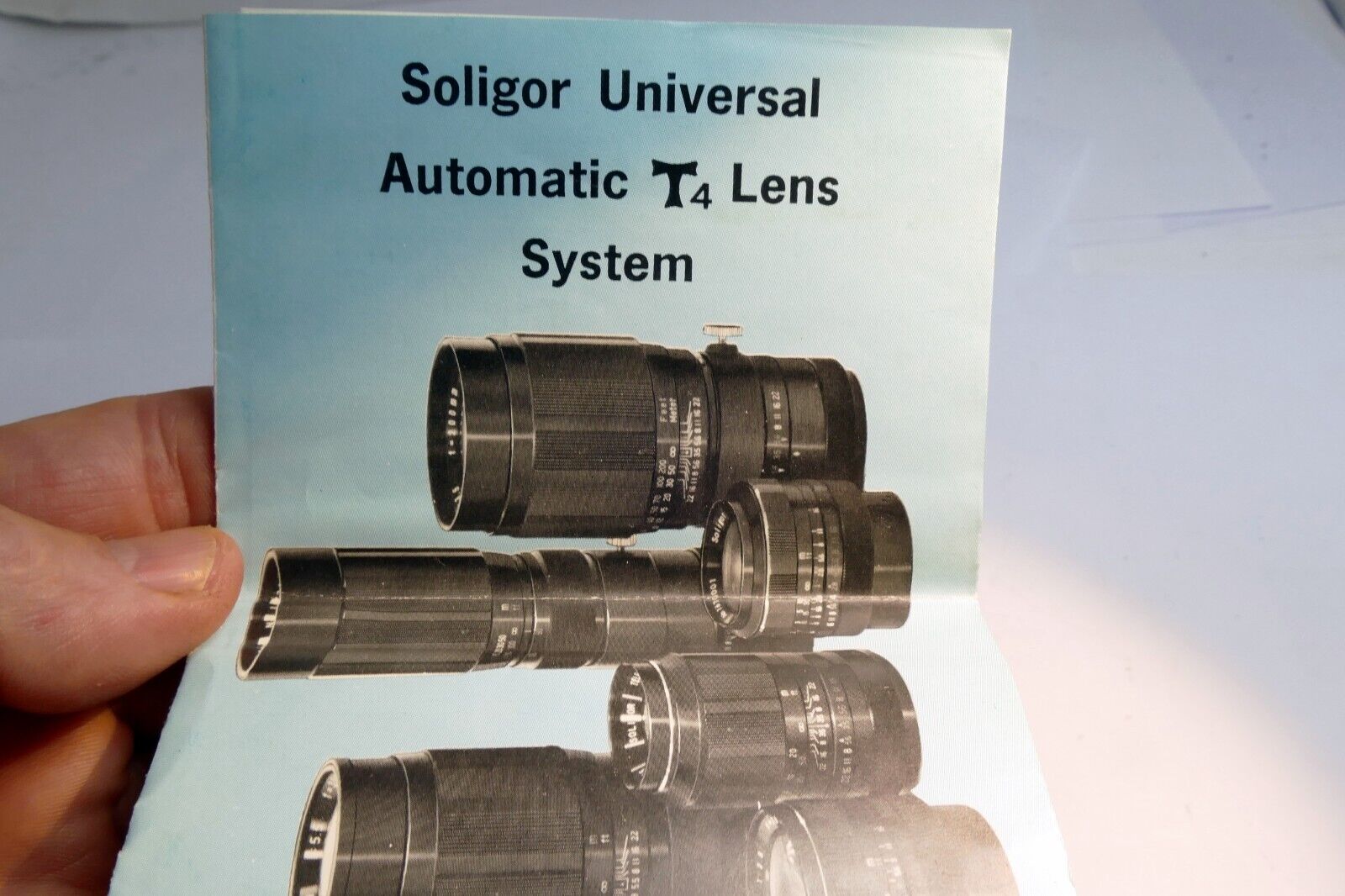 Soligor Universal T4 mount Lens System Brochure  English 28mm 105mm 300mm