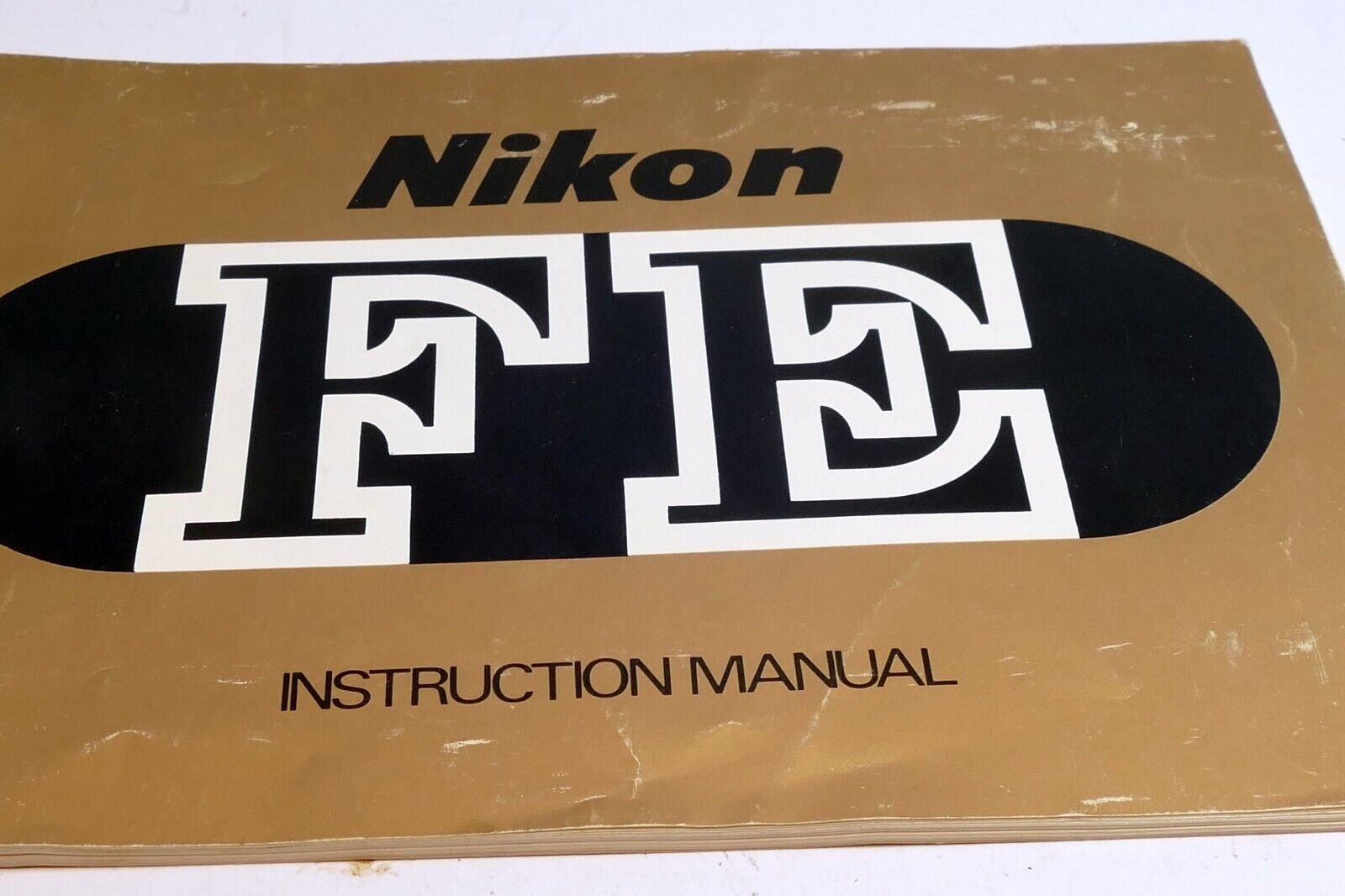 Nikon FE camera Instructions manual Guide Book vintage genuine