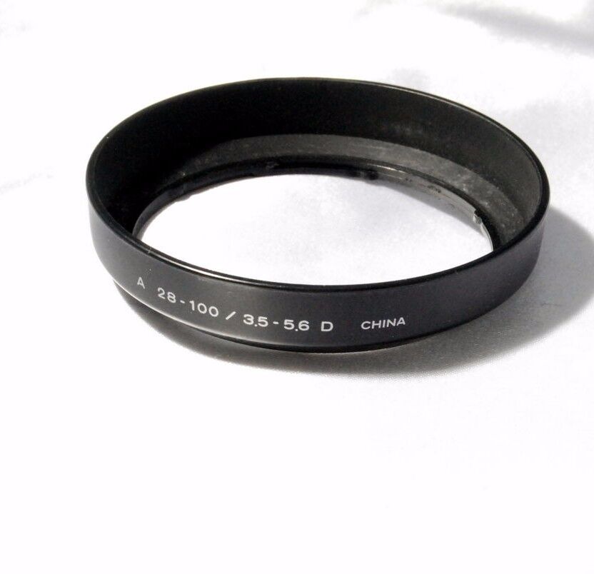 Used Genuine Minolta Lens Hood A 28 - 100mm f3.5 - 5.6 D (9105019) Maxxum zoom