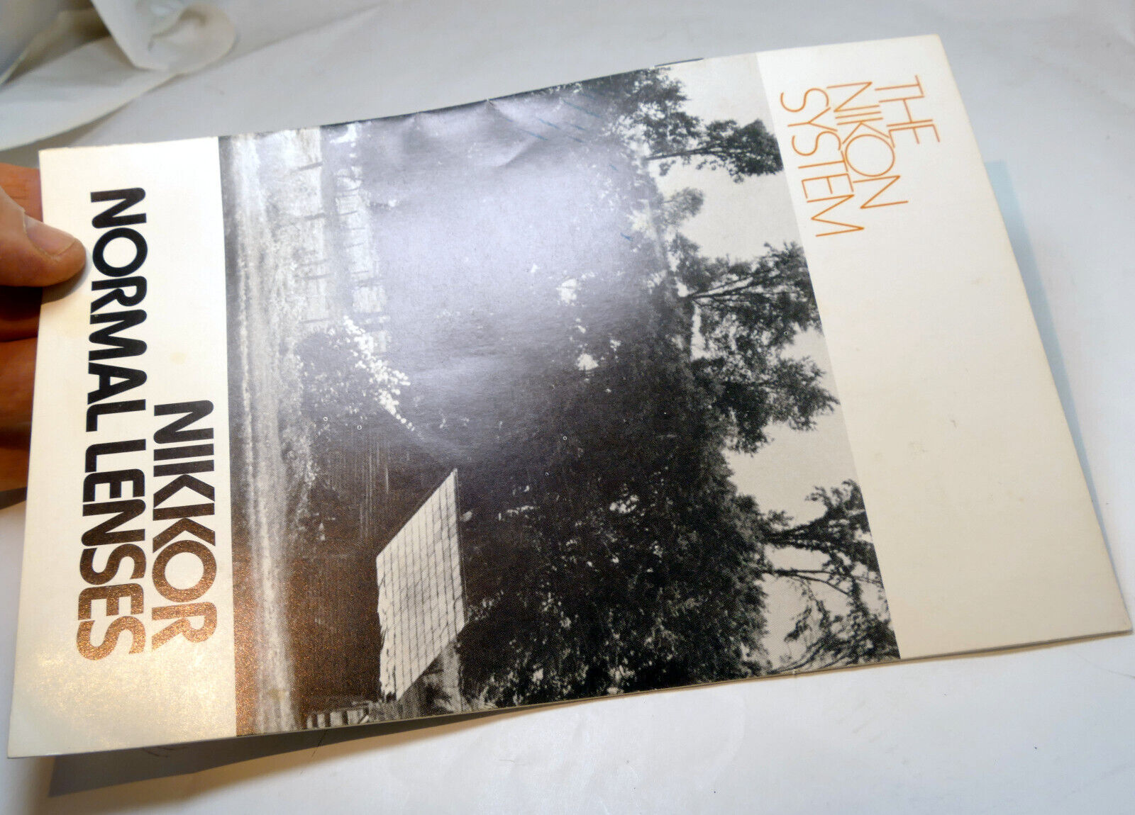 Nikon F Photomic "Normal Lenses" Brochure F 1971 50mm f1.4 45mm f2.8 f1.2 Nikkor