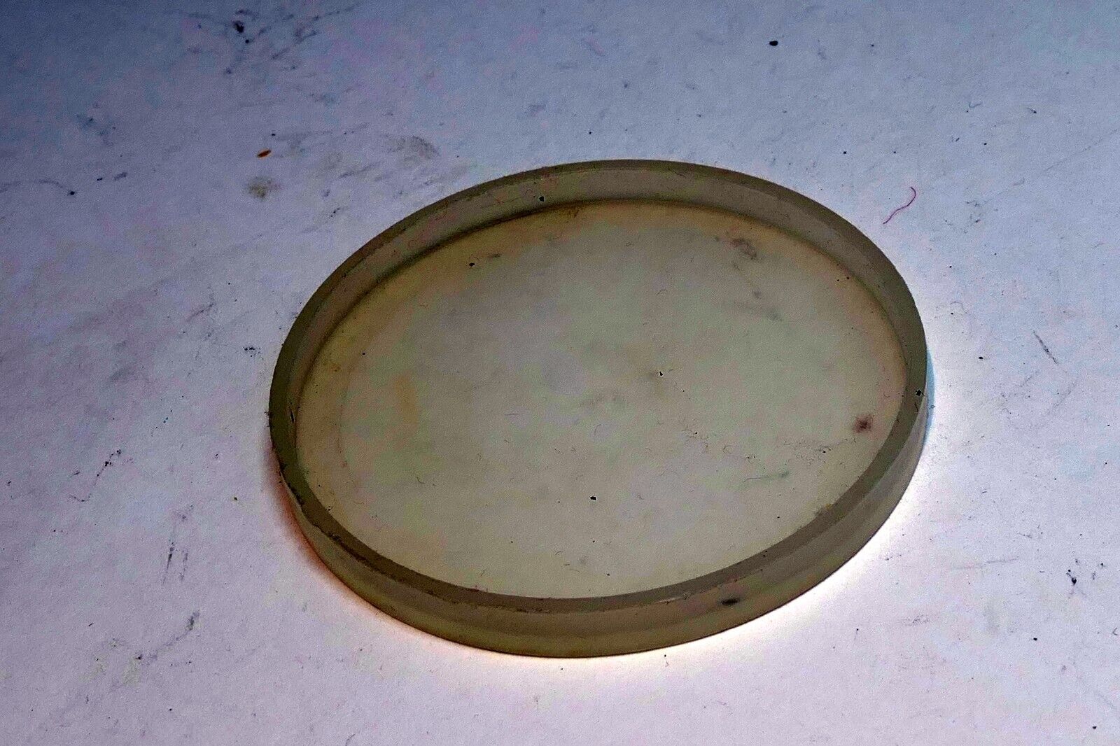 Nikon F Camera Body Cap Dust cover slip on type White genuine OEM FE FM FM2 FM10