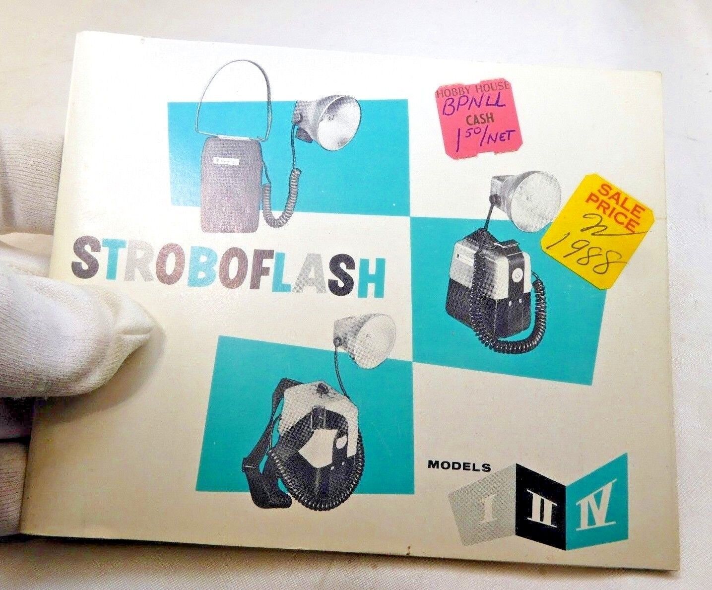 Stroboflash I II IV flash  instructions Guide Manual English