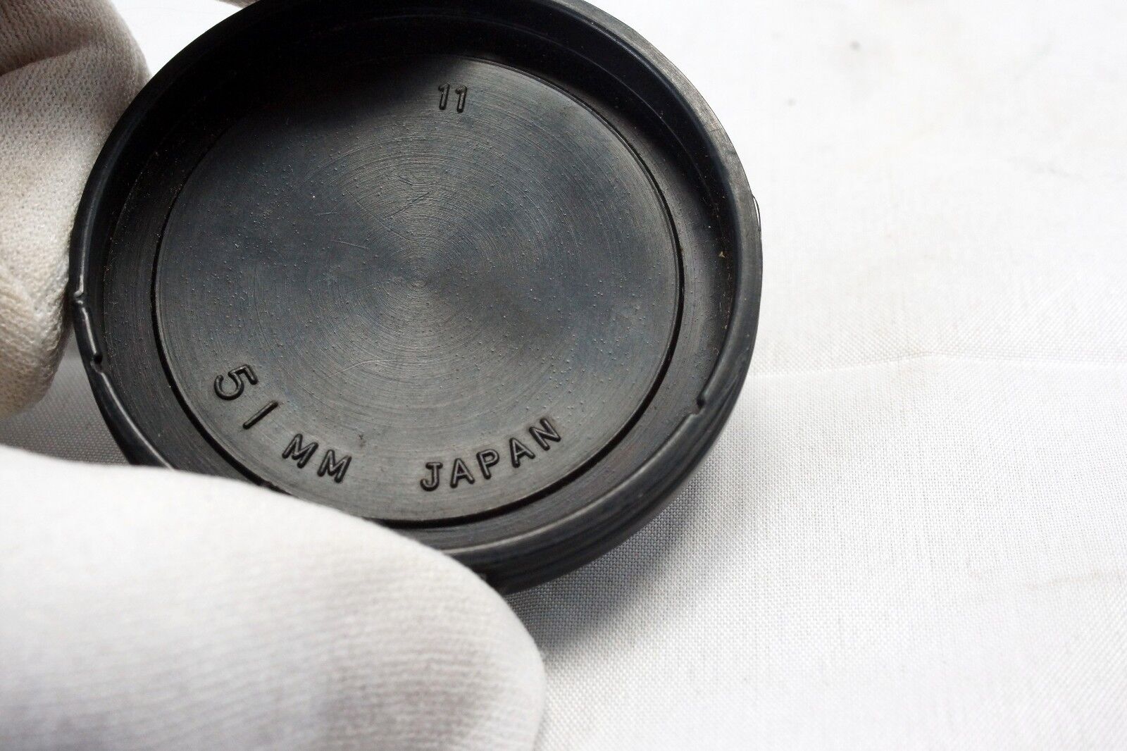 Vivitar 49mm Lens Cap snap on type -  slip on type 51mm ID Genuine Vintage