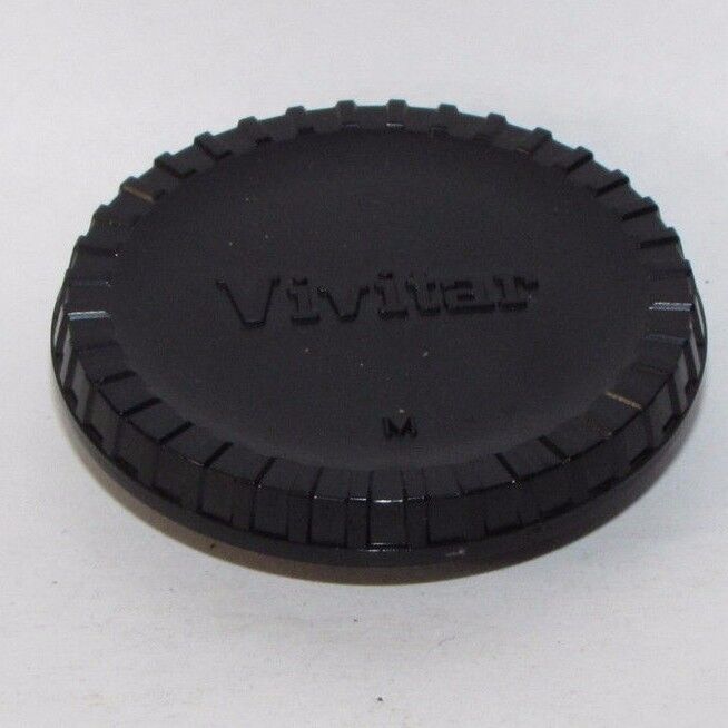 Vivitar "M" Camera Body Cap for Minolta X-570 700 cameras 2X teleconverter front