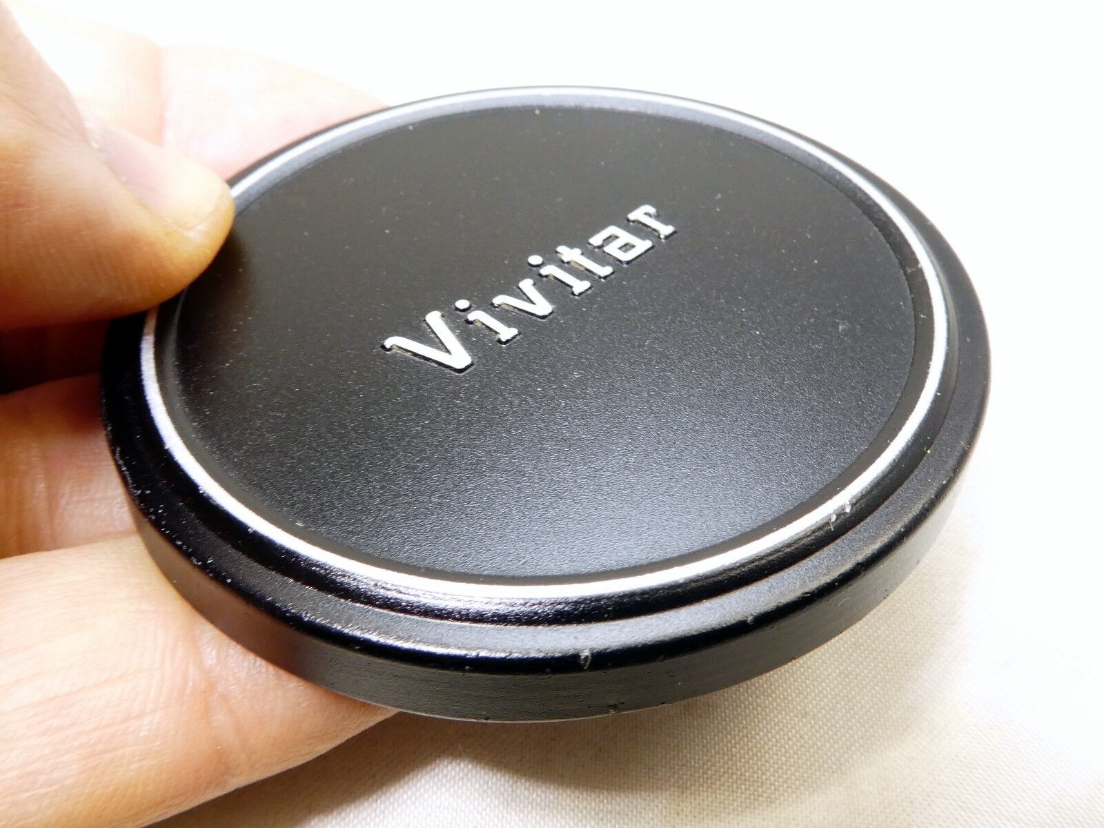 Vivitar  59-60mm Lens Front Cap Slip on Metal 61.5mm ID