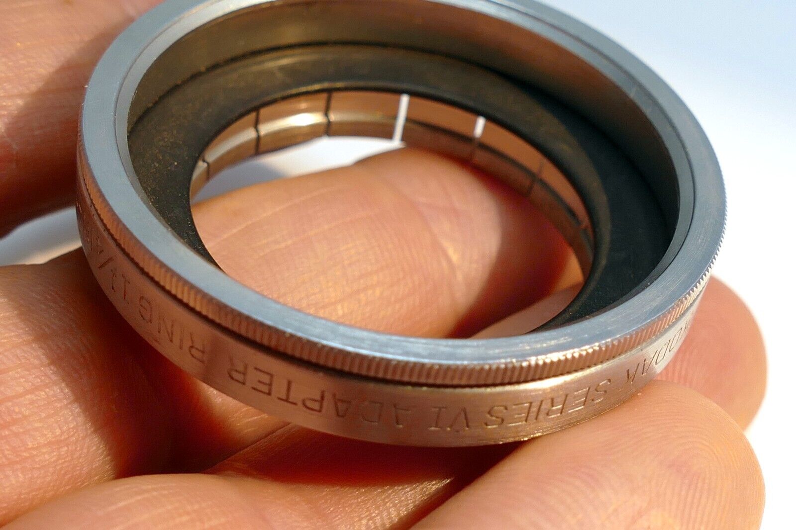 31.5mm to 44.5mm series VI 6 step up ring Adapter holder Slip on type 1 1/4"