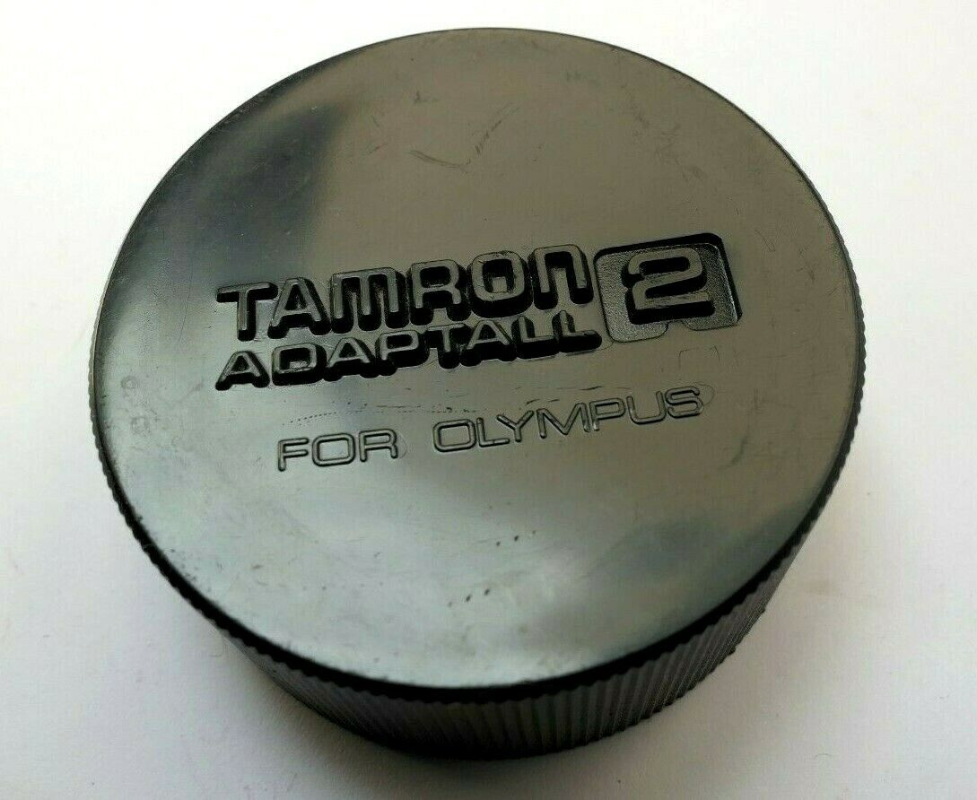Tamron Adaptall 2 Rear Lens Cap for Olympus OM twist on type bayonet vintage