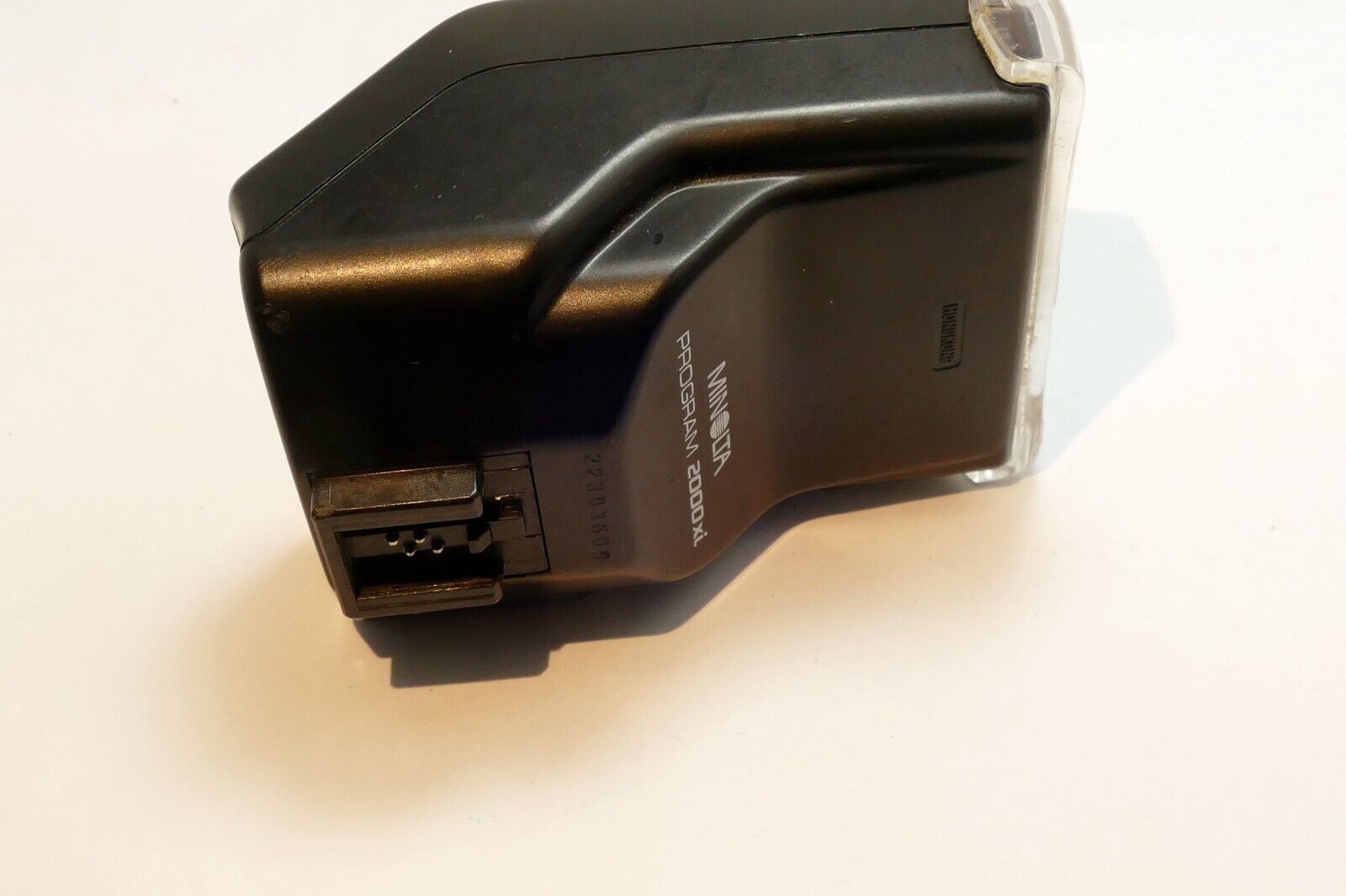 Minolta Program 2000Xi Shoe Mount Flash - works good