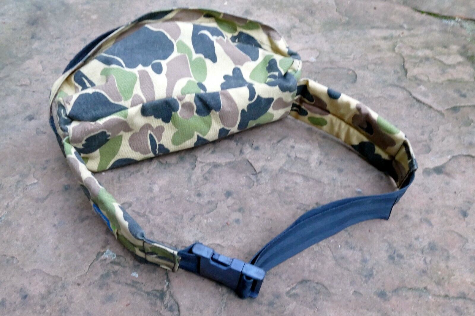 Top-Load Holster Camera Waist Bag Pouch Belt snap on CAMO green tactical pack