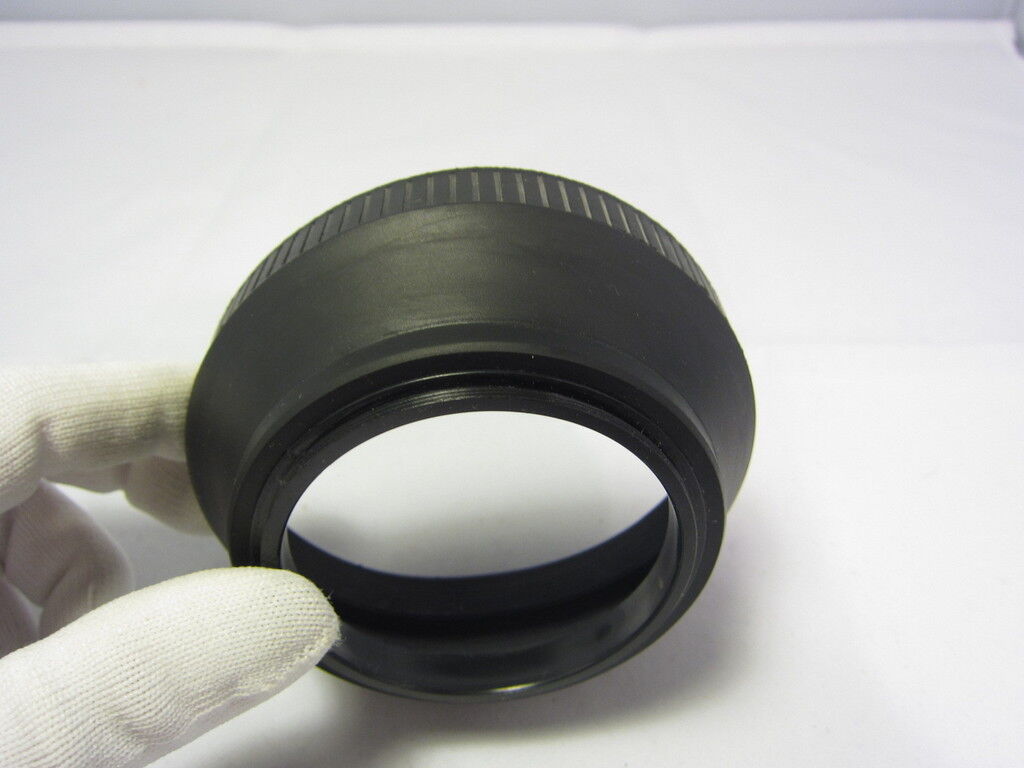 Used Brand  Rubber Lens Hood 62mm Telephoto Good Condition 6206024