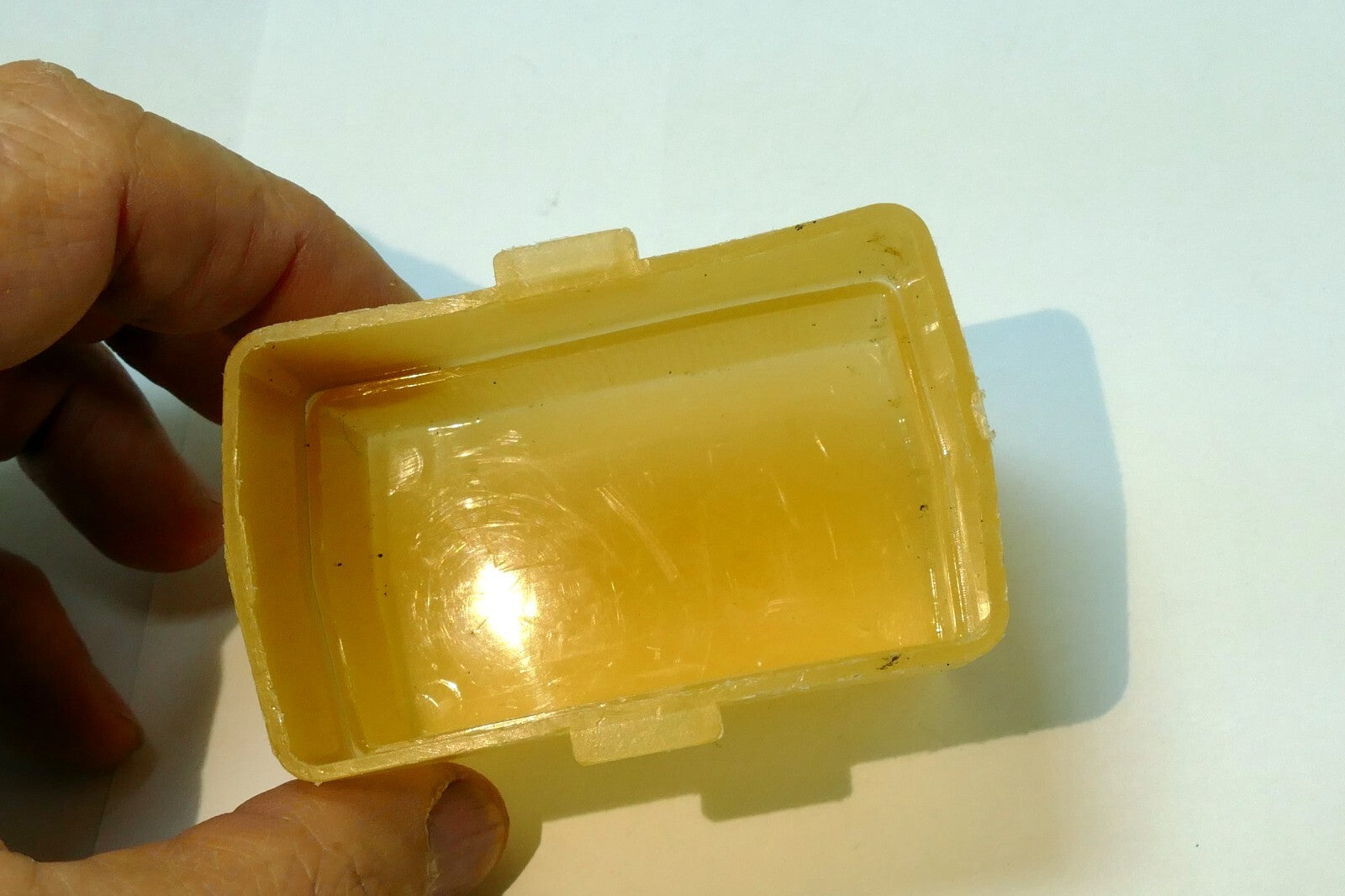Amber worm yellow Soft Diffuser Dome for 430EX 40x70mm