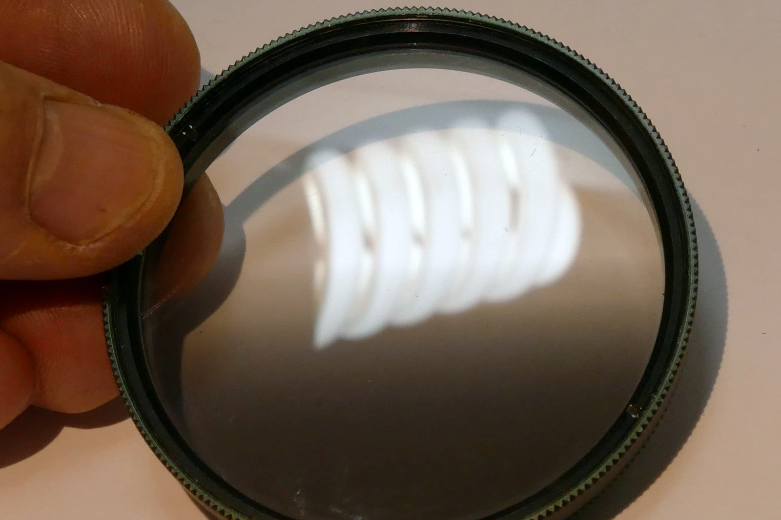 Tiffen 58mm Clear / ND 0.6 graduated Filter USA half frame neutral density