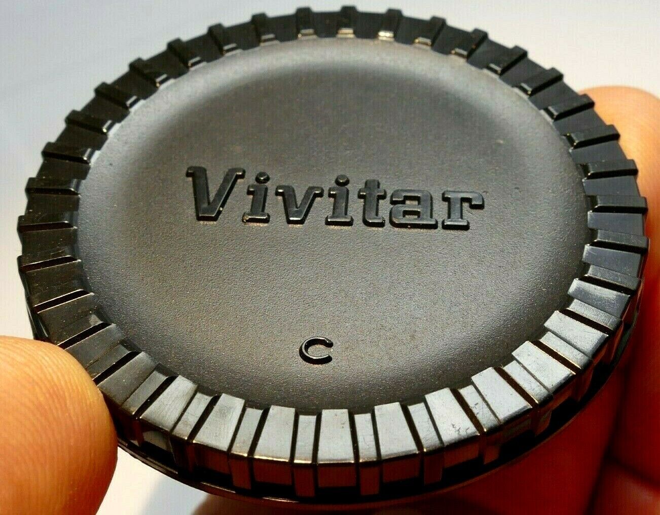 Vivitar Front camera Body Cap Cover Canon FD "C" for 2X teleconverter lens