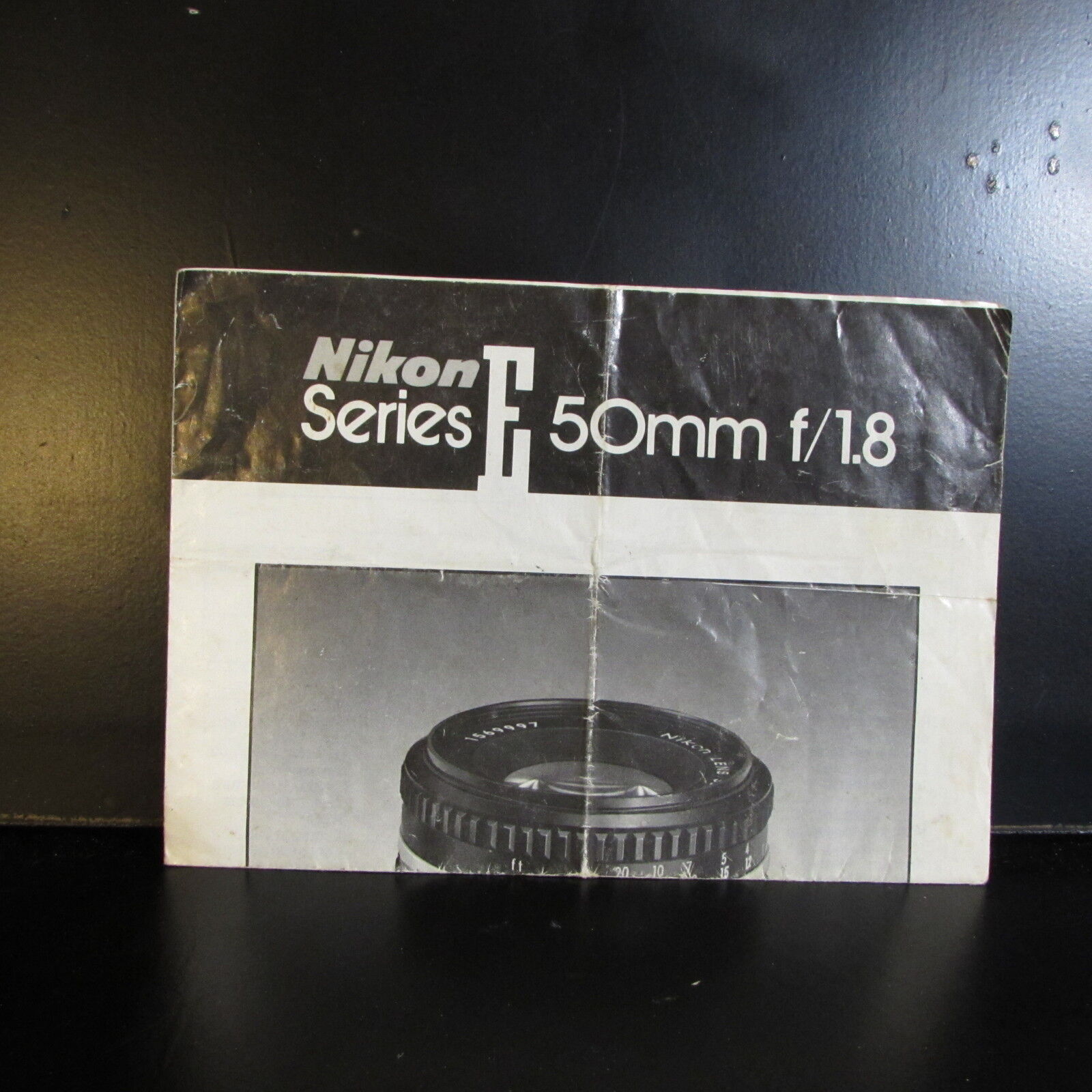 Used Nikon Series E 50m f/1.8 Lens Owner's Guide Manual O401404