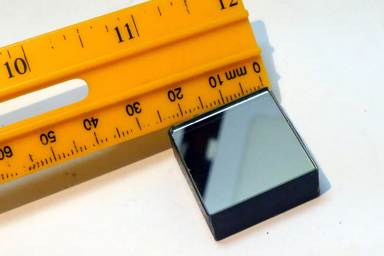 1X1" Diameter 0.3" thick First Surface 10% Semi-Transparent Mirror 5461 EPW