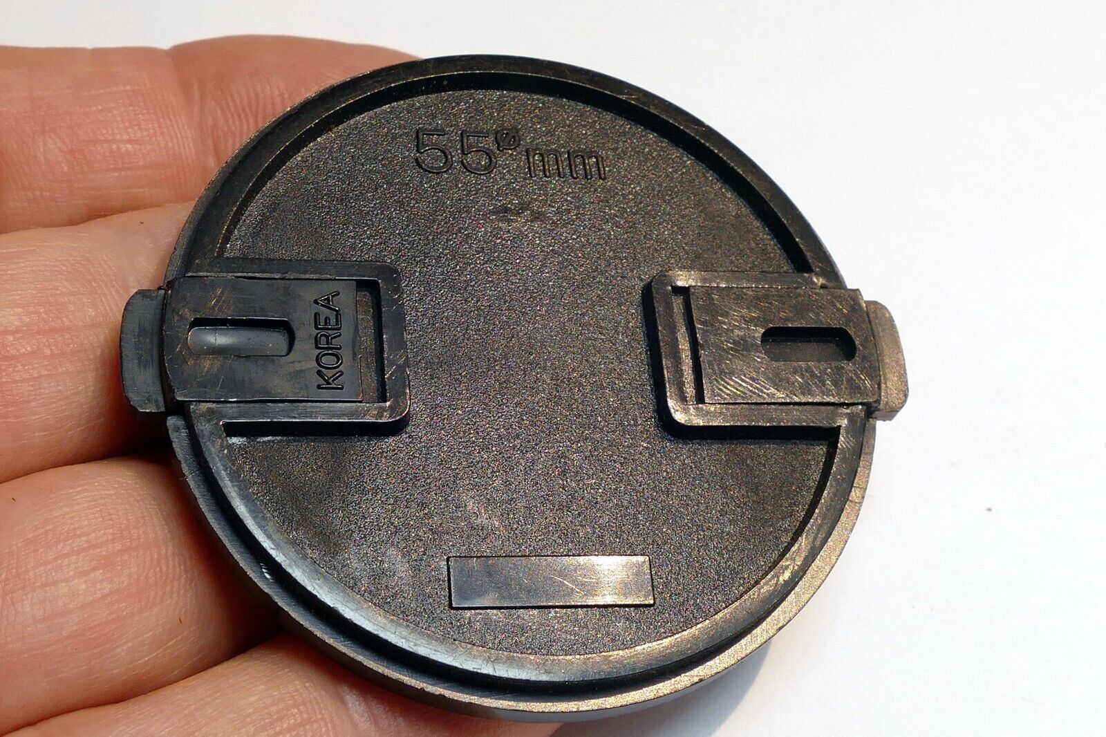 55mm Lens Front  Cap   for  camera lens photo  made in Korea