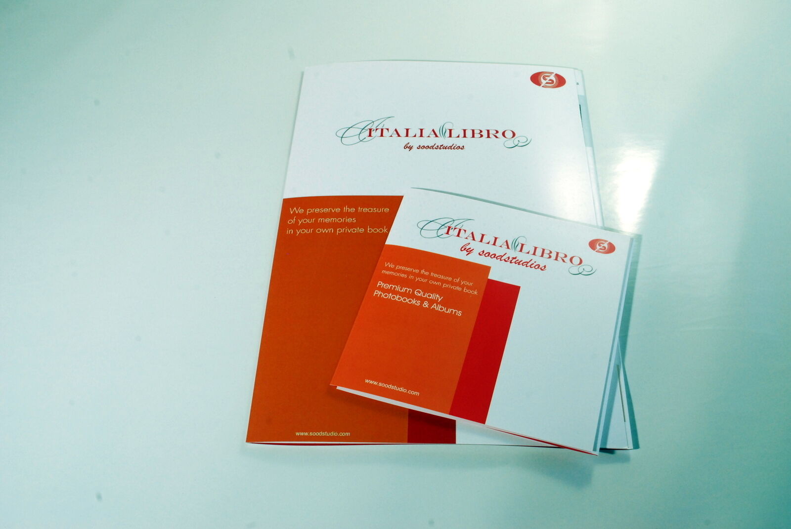 Italia Libro Photo Album Guide Brochure/ Catalog (EN) 7220018