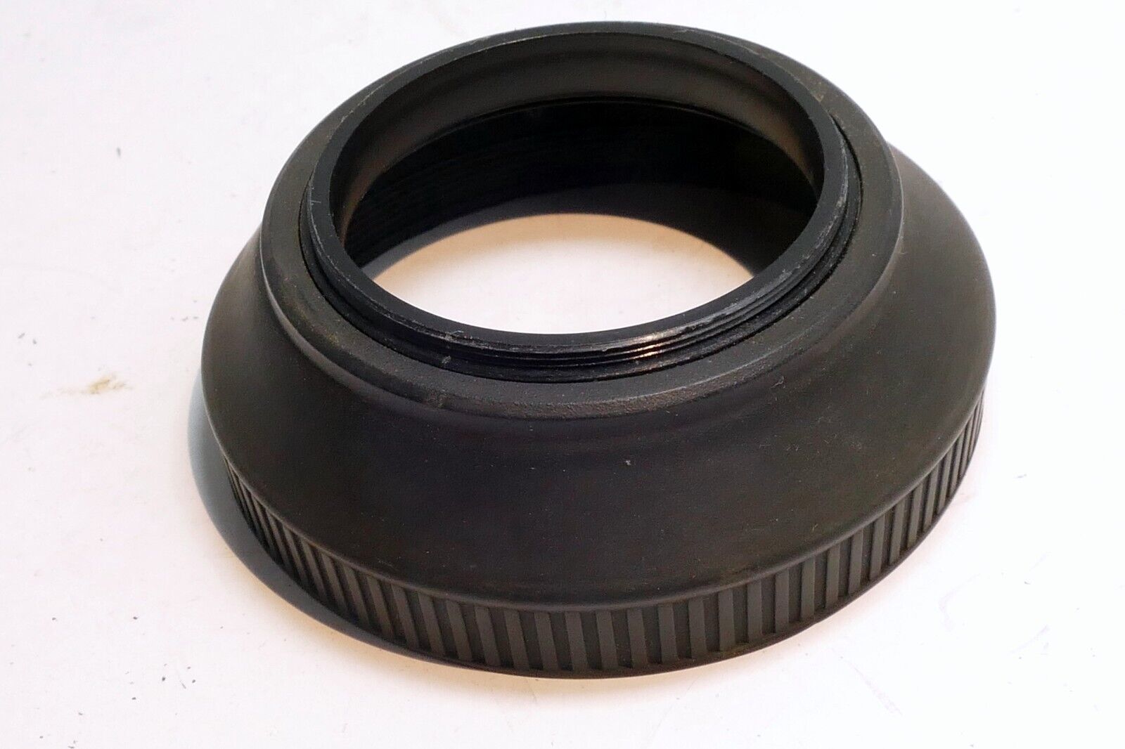 49mm Double Threaded Rubber Lens Hood Shade collapsible  for Normal 50mm lenses