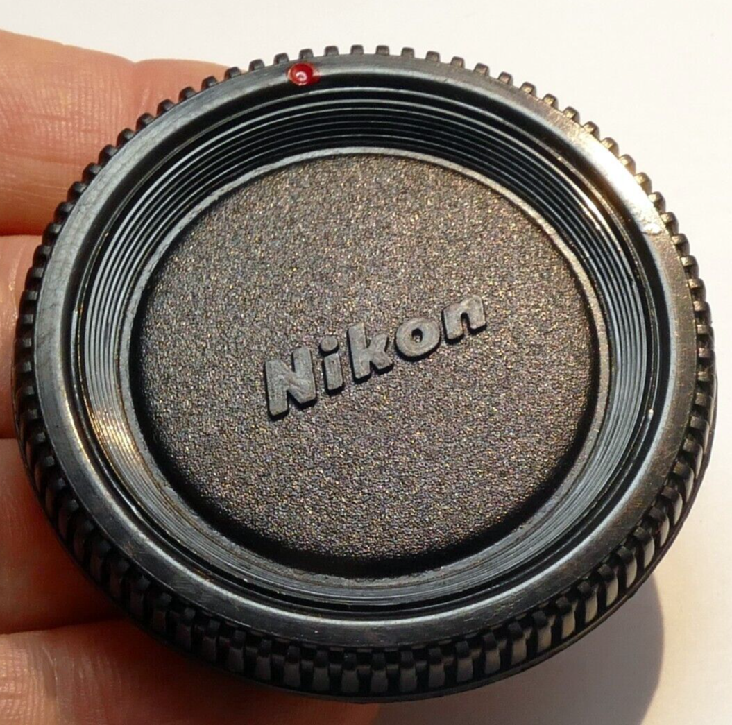 Used Camera Body Cap for Nikon Ai Ai-s or AF  with Red dot