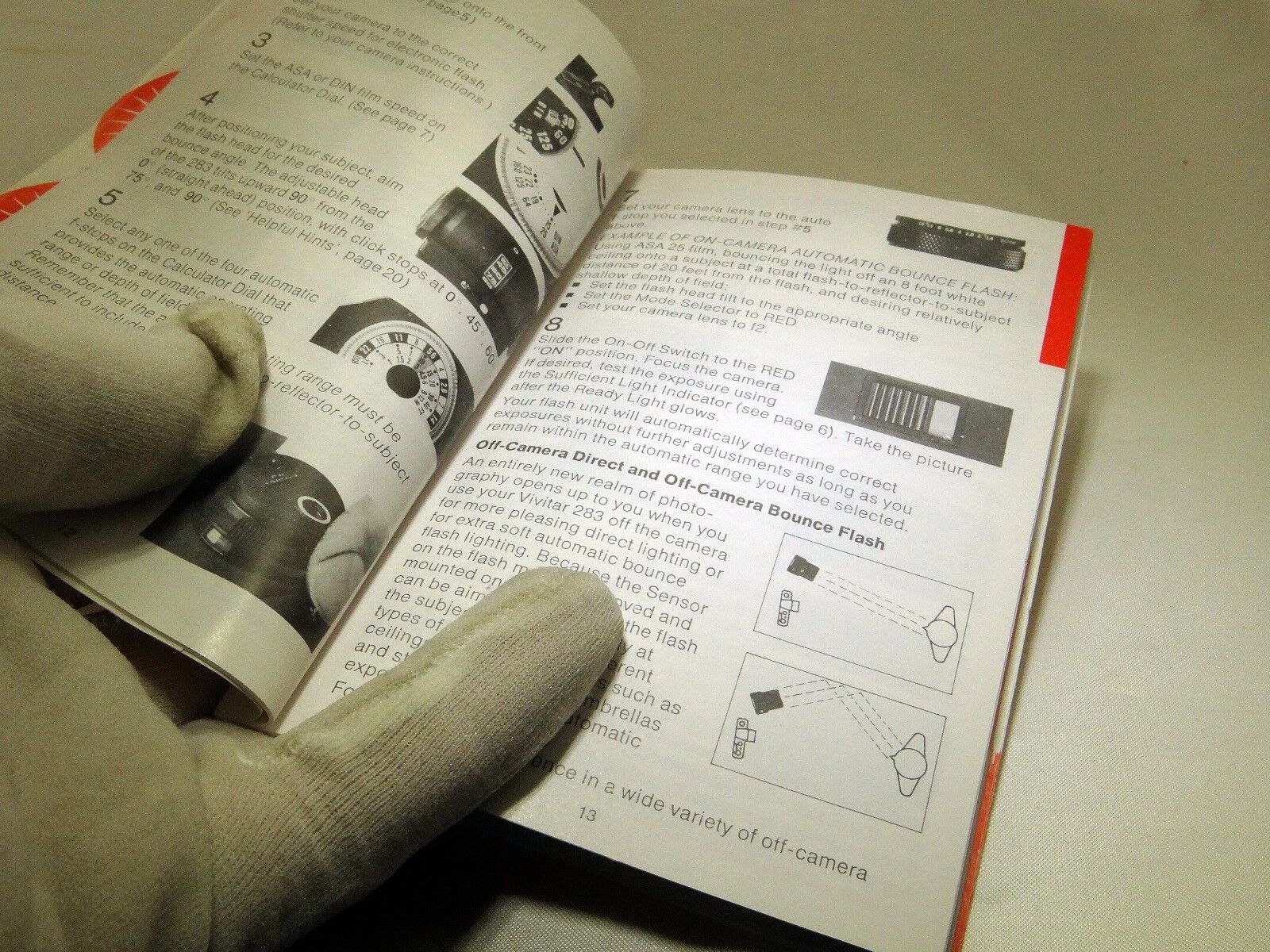 Vivitar 283 Electric Flash Manual Guide Instruction 110 pages English Espanol Fr