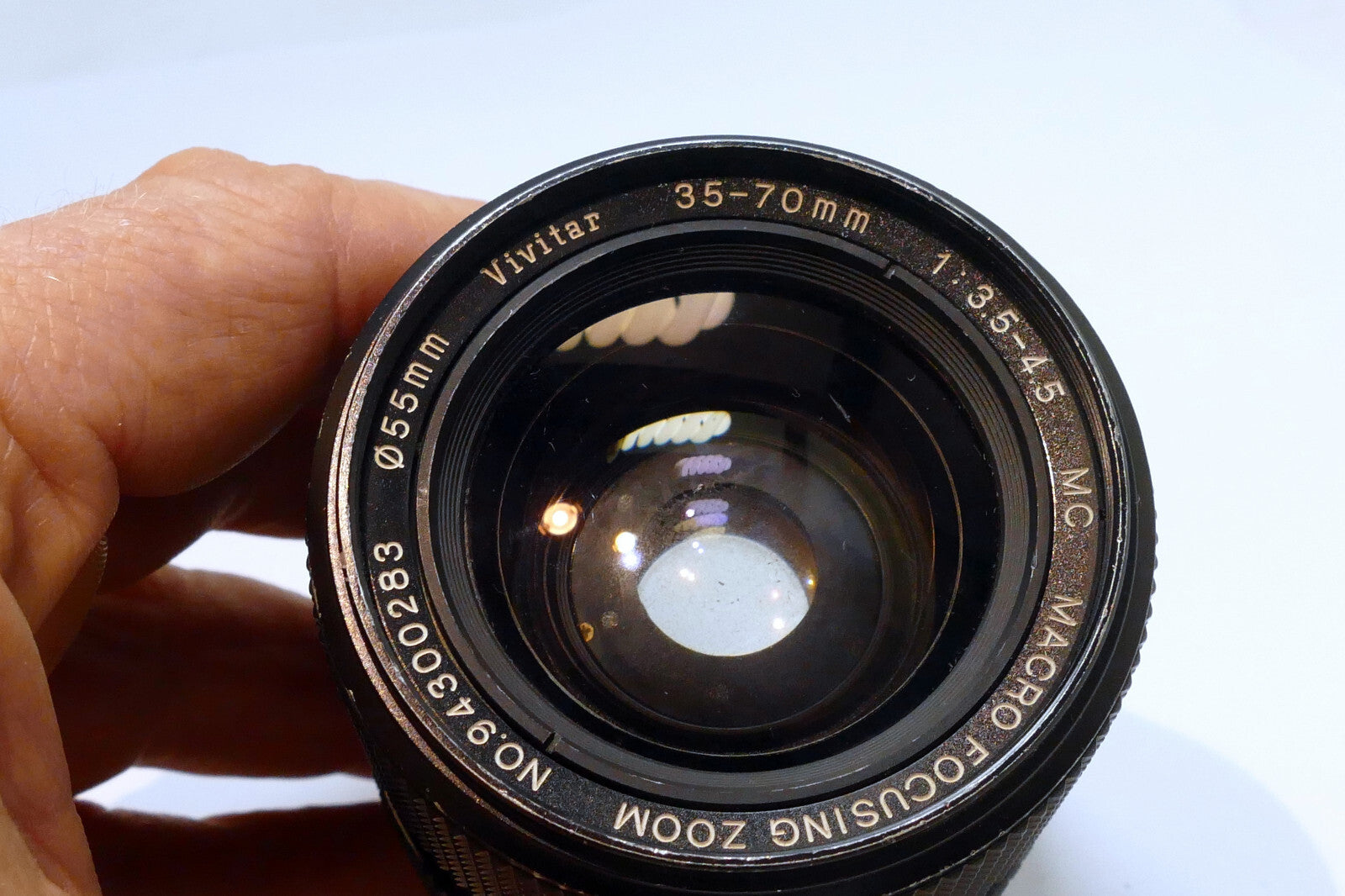 Lens for PARTS or REPAIR Vivitar 35-70mm f3.5-4.5 for OM - AS IS, not working