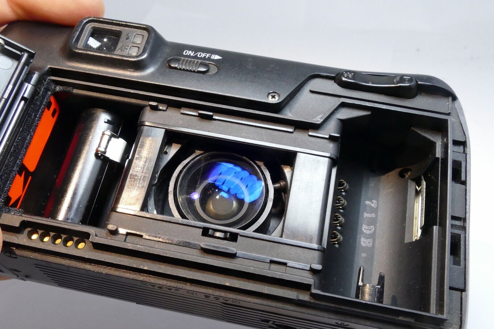 Nikon Zoom Touch 400 Point and Shoot Film Camera untested AS IS
