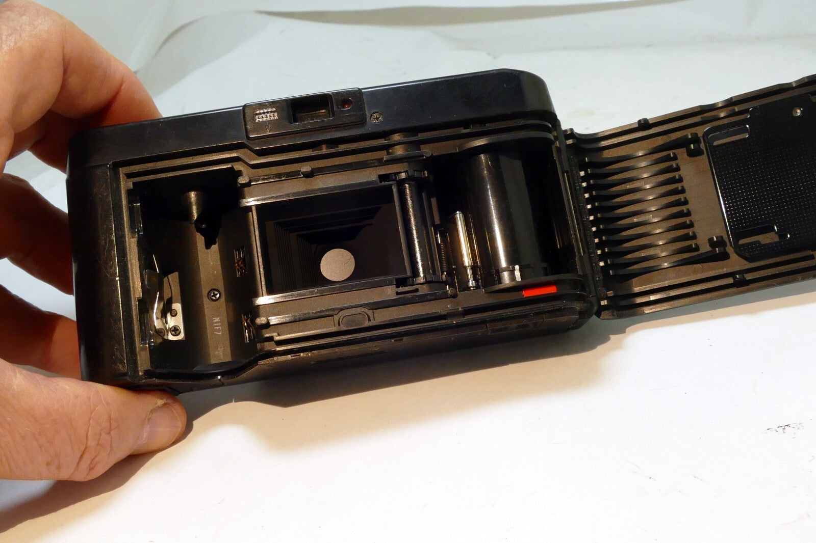 Olympus AF Trip Motor 35mm Camera w/ 35mm f3.8 Zuiko Lens - tested works good