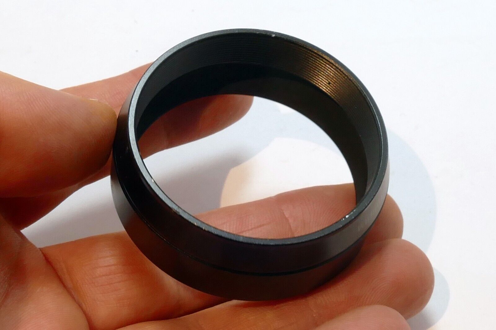 49mm Fujifilm Black Metal Lens Hood adapter