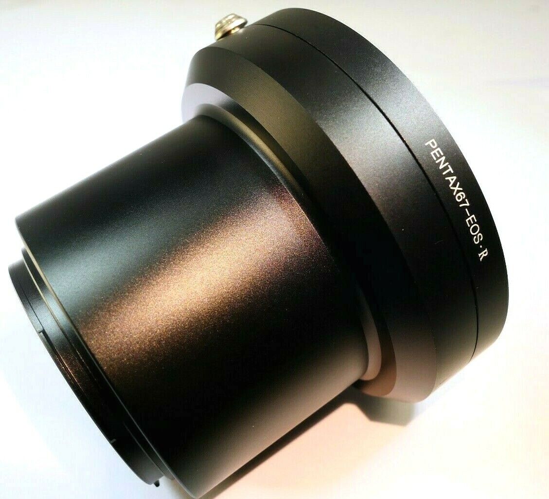Pentax 6X7 67 Lens mount adapter Ring to CANON EOS R Camera Full frame Mirrorles