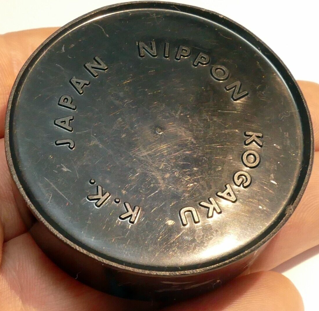 KK Nippon Kogaku  Rear lens Dust Cap for Nikon F (Non AI) Sekor manual focus