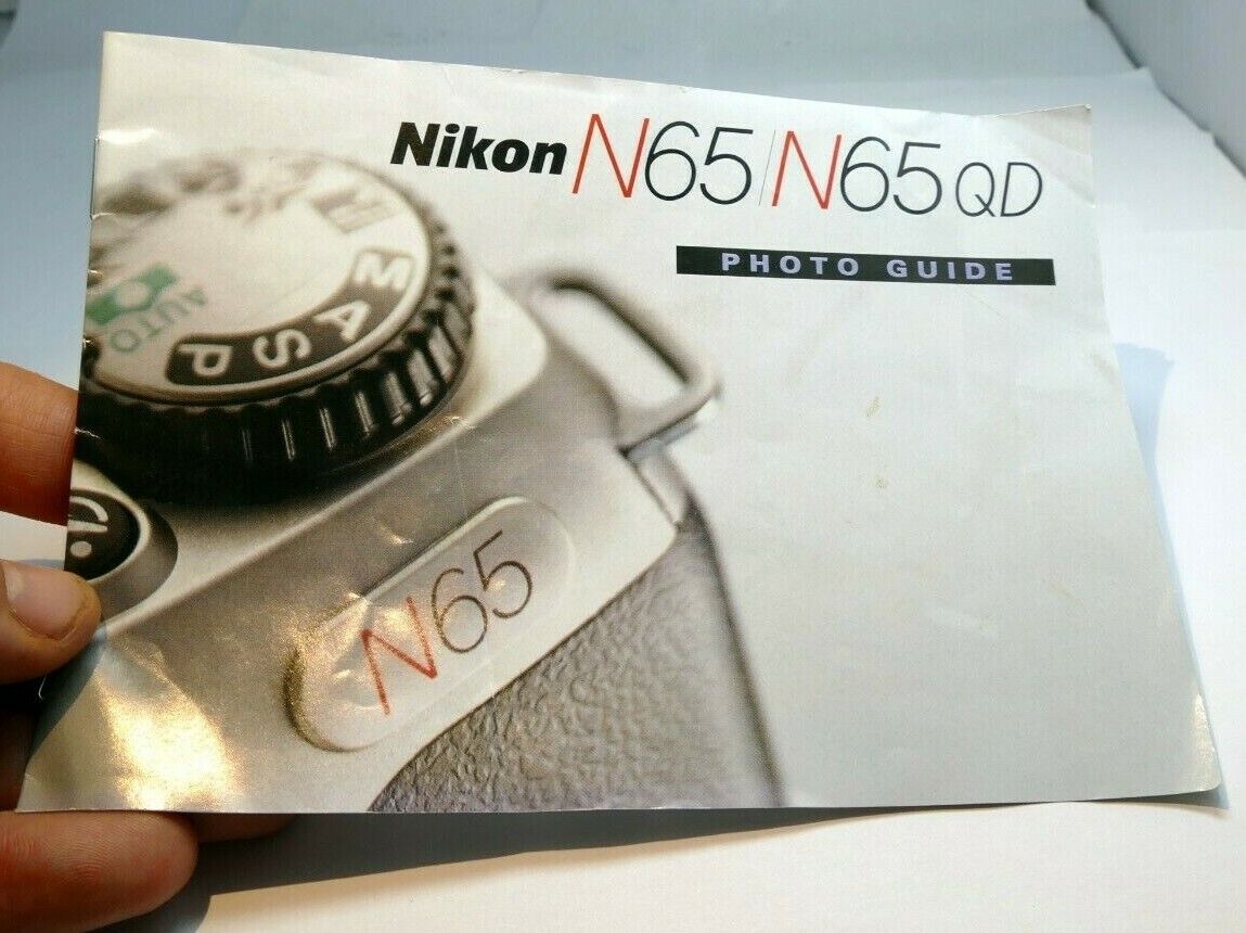 Nikon N65/ N65QD camera Photo Guide  system accessory catalog 7217022, 7217023