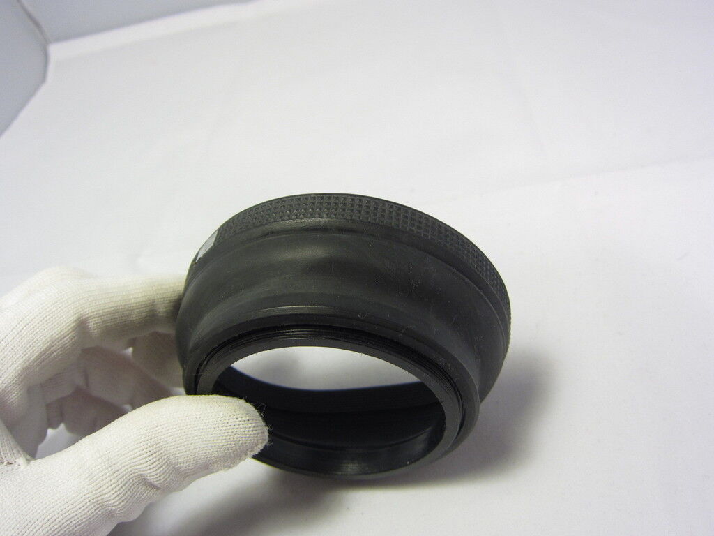 Used Generic brand  Rubber Lens Hood 62mm Made in Honk Kong 6206029