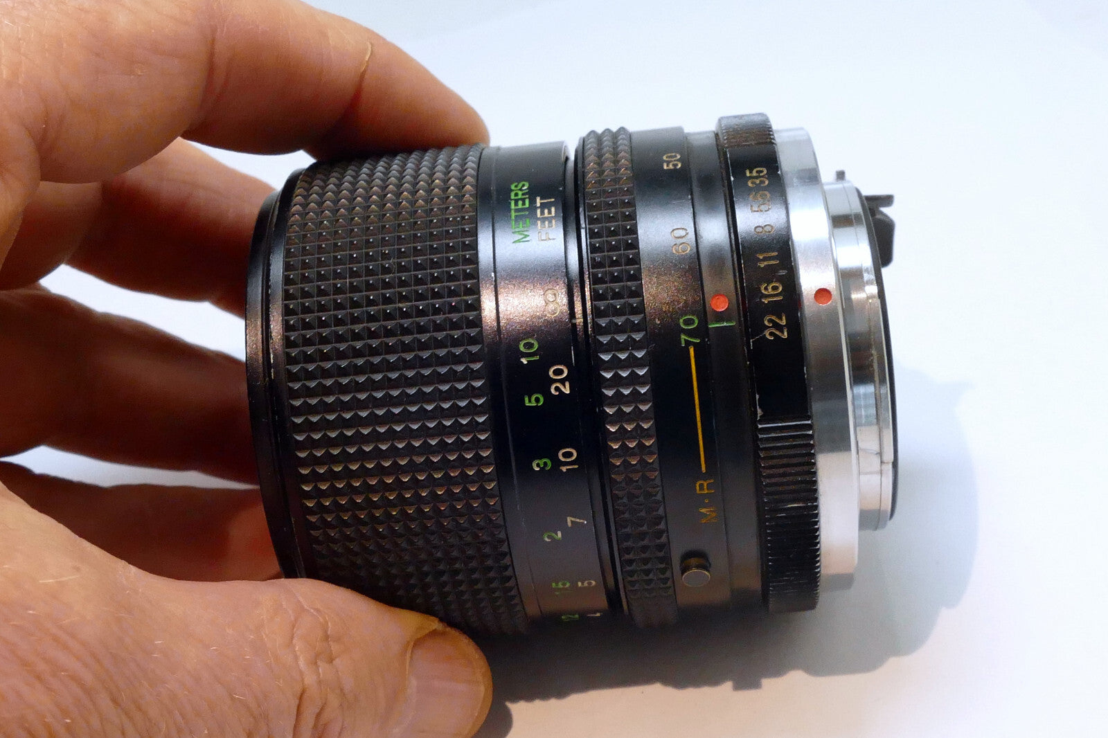 Lens for PARTS or REPAIR Vivitar 35-70mm f3.5-4.5 for OM - AS IS, not working