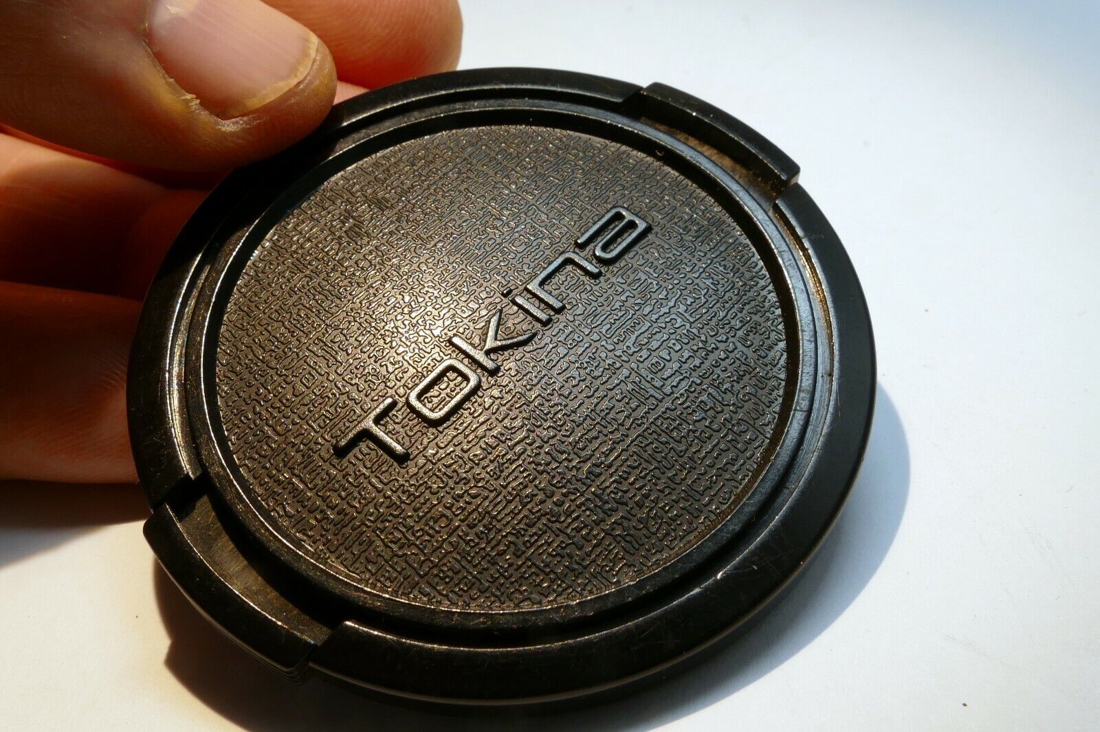 Tokina 55mm Front Cap Plastic center snap on for AT-X Macro 90mm F2.5