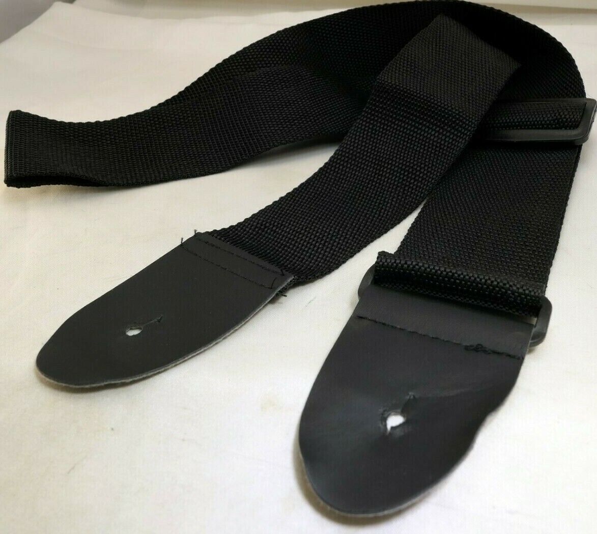2"  wide 36" long Shoulder strap for guitar  missing buckles and clips