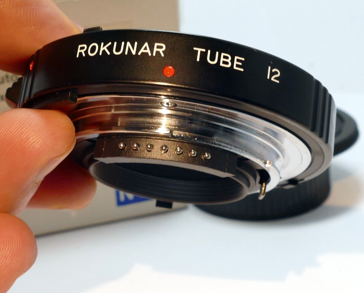 Rokunar Tube 12mm macro lens for Nikon F  Auto Focus N/ AF