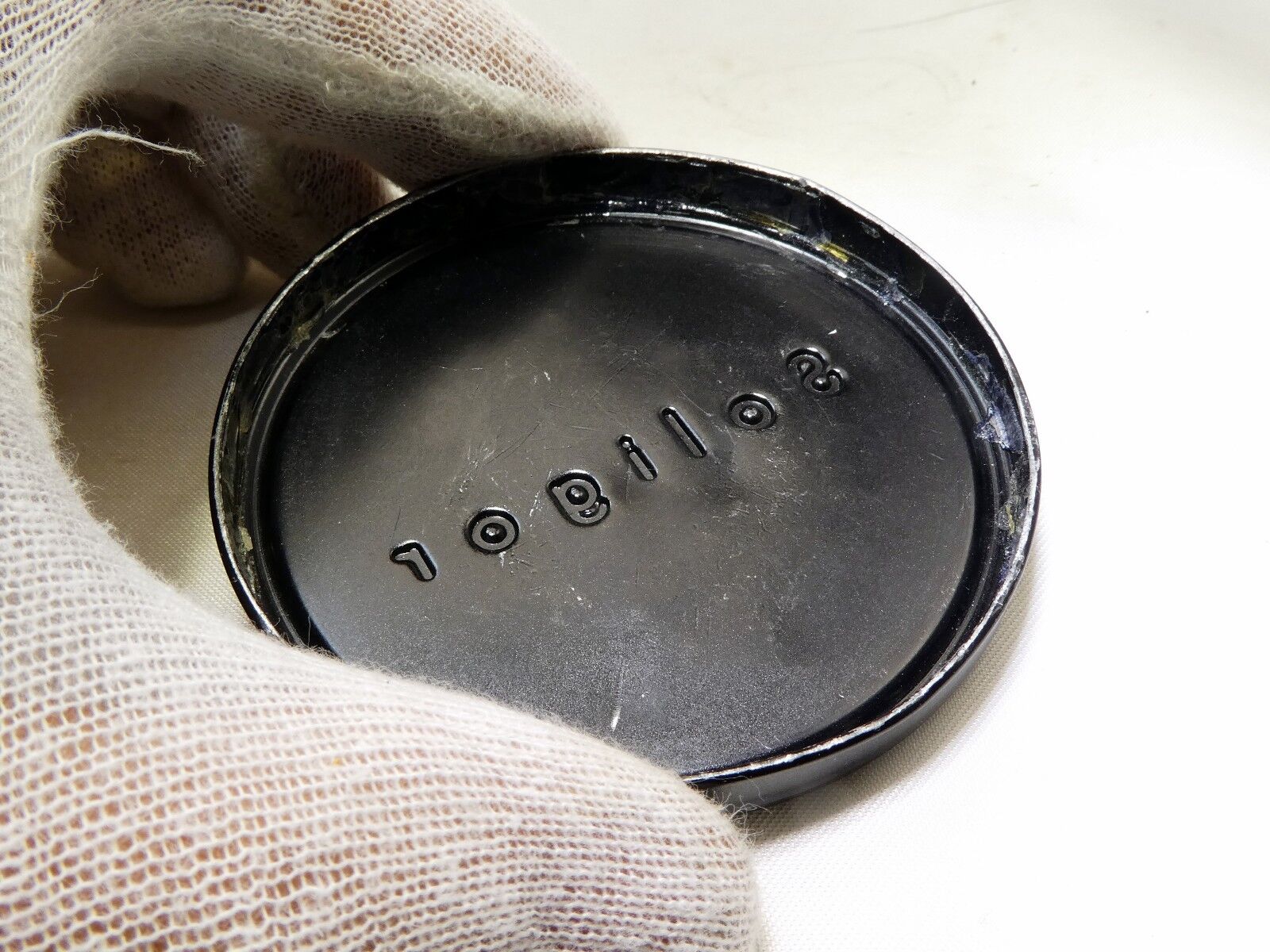 Soligor 62mm cap dust cover Slip on Metal vintage