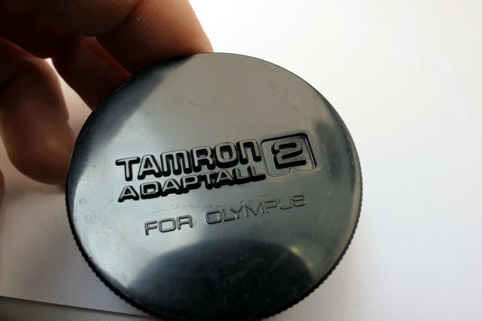 Tamron Adaptall 2 Rear Lens Cap for Olympus OM twist on type bayonet vintage
