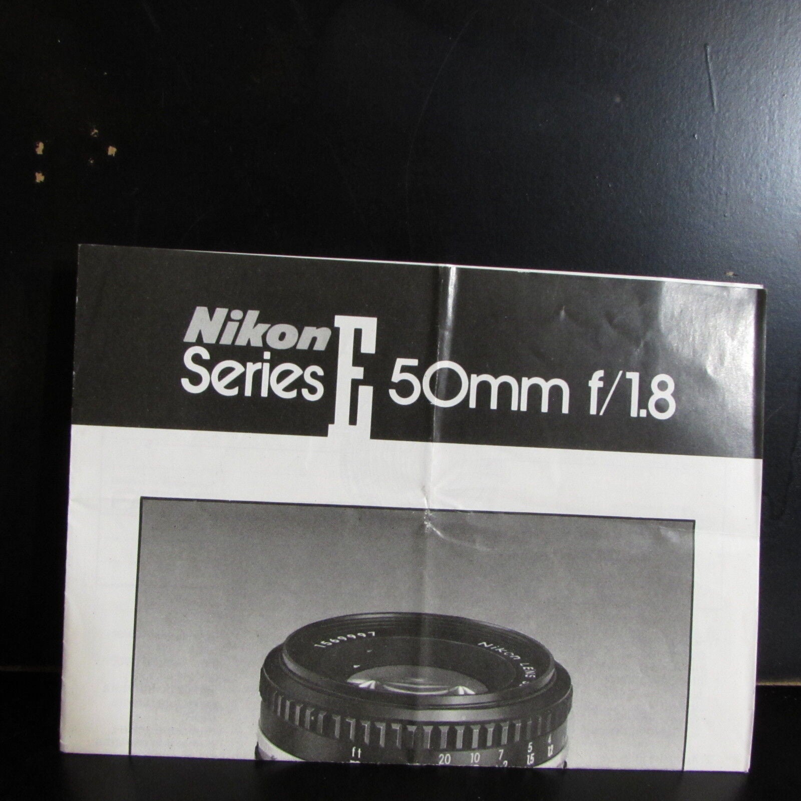 Used Nikon Series E 50mm f/1.8 Ai-s Lens User Guide  Manual O401823